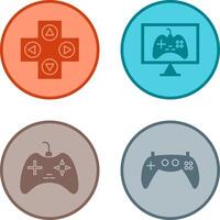 Gaming Control and Online Games Icon vector