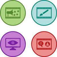 Website Promotion and Website Design Icon vector