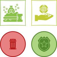 Money Laundering and Management Icon vector