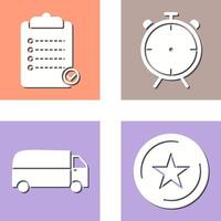 checklist and limited offer Icon vector