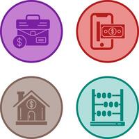 Suitcase and Smartphone Icon vector