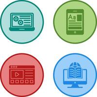 Workshop and Education App Icon vector