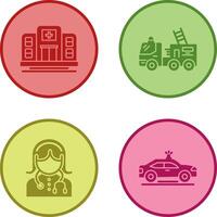 Ssd and Fire Truck Icon vector