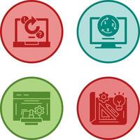 Incubator and Inovation Icon vector