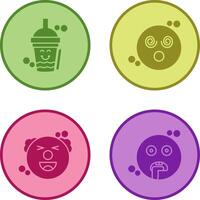 Drink and Dizzy Icon vector