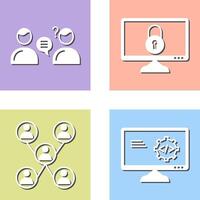 Consulting Services and Confidentiality Icon vector