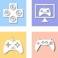 juego de azar controlar y en línea juegos icono vector