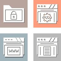 Folder and Development Icon vector