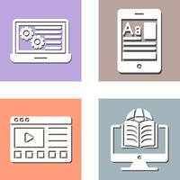 Workshop and Education App Icon vector