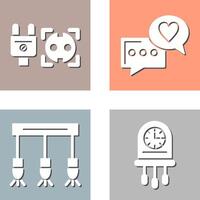 Socket and Chat Icon vector