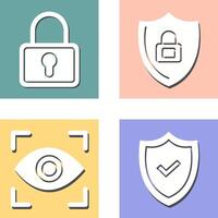 Lock and Privacy Icon vector