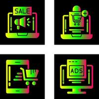 Purchase and Sale Icon vector