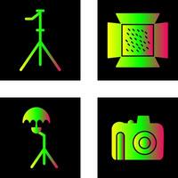 stand and light Icon vector