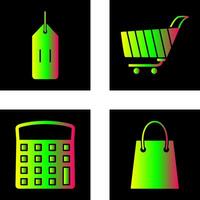 deals and shopping cart Icon vector