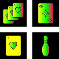 Deck of Card and Card Icon vector