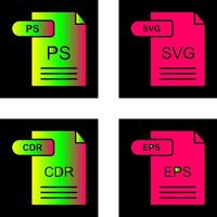 PS and SVG Icon vector