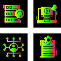 Backup and Marketing Icon vector