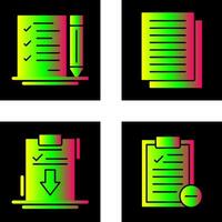 Agreement and Document Icon vector