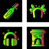 Thermometer and Headband Icon vector