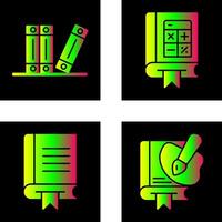 Archive and Mathematics Icon vector