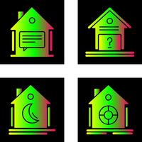 Message and Unknown Icon vector