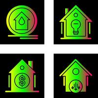 Fire Alarm and Home Automation Icon vector