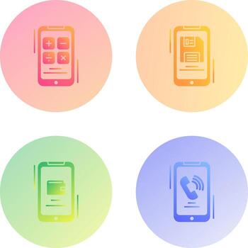 calculadora y apoyo archivo icono vector