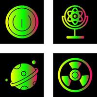 Gyroscope and Power Icon vector