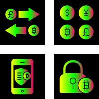 Exchange and Currency Icon vector