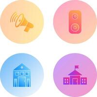 Announcing and Speaker Icon vector