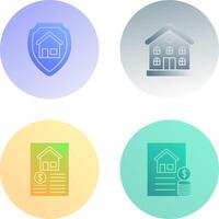 Protection and Property Icon vector