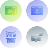 Recovery and Web Page Icon vector