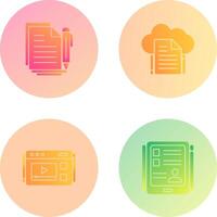 Document and File Icon vector