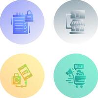 Shopping and Store Icon vector