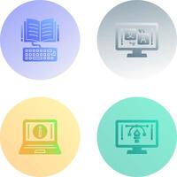Study and Language Icon vector