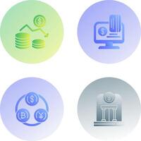 Money Loss and Online Payment Icon vector