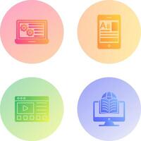 Workshop and Education App Icon vector