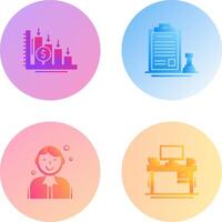 Loss and Stamp Icon vector