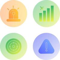 Sire and Block Icon vector