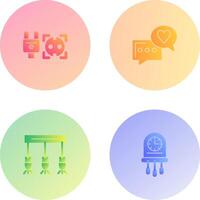 Socket and Chat Icon vector