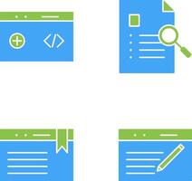 clean code and case study Icon vector