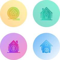 Fire Alarm and Home Automation Icon vector