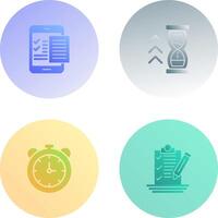 Check List and Quick Response Icon vector