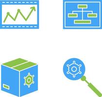 SEO and Seo Structure Icon vector