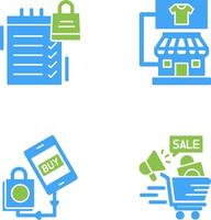 Shopping and Store Icon vector