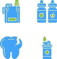 Vape and Vape Liquid Icon vector