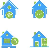 Vent and Houses Icon vector