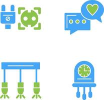 Socket and Chat Icon vector