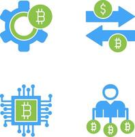 ajuste y dinero intercambiar icono vector