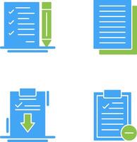 Agreement and Document Icon vector